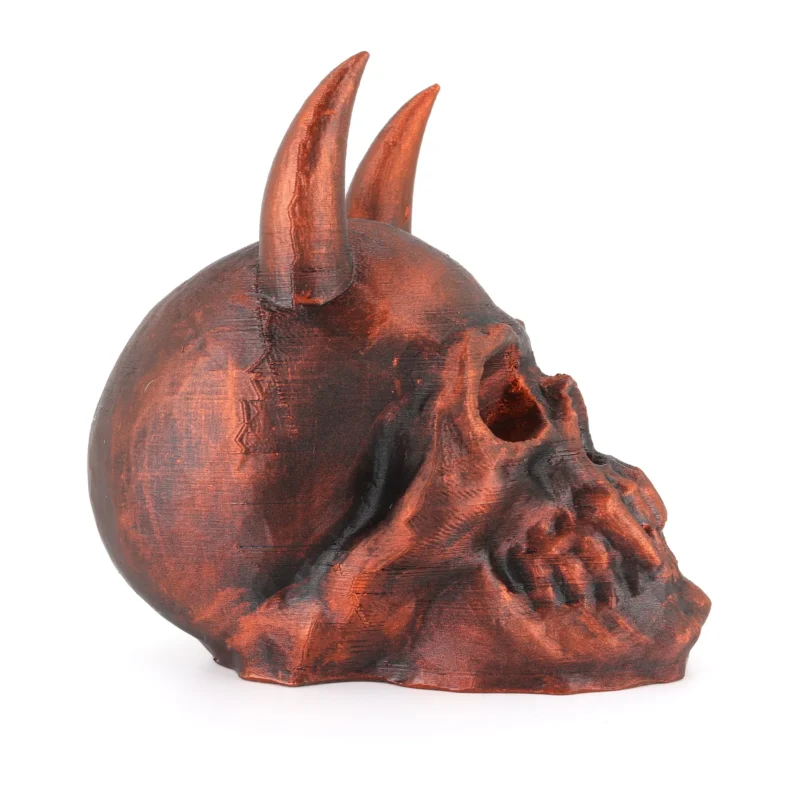 Horns skull Coin Bank