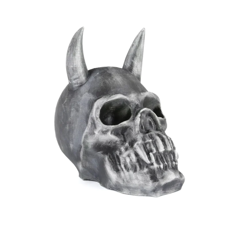 Horns skull Coin Bank