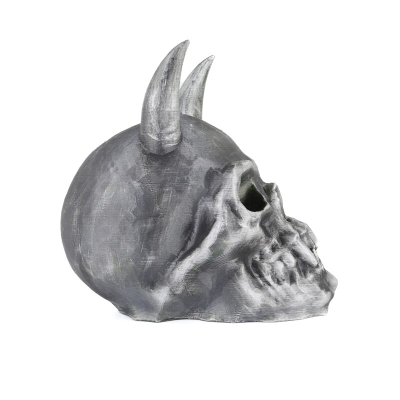 Horns skull Coin Bank