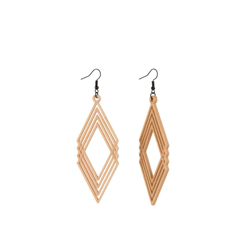 Squares Drop Earrings