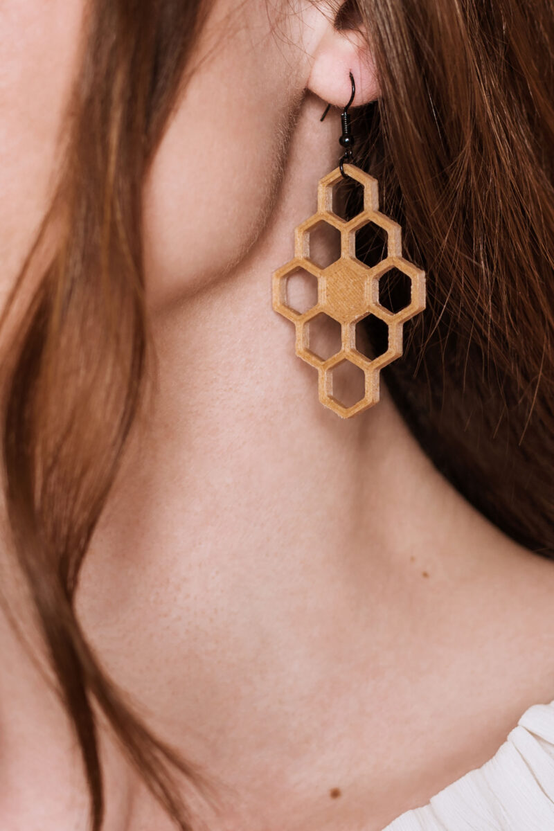 Honeycomb #3 Earrings