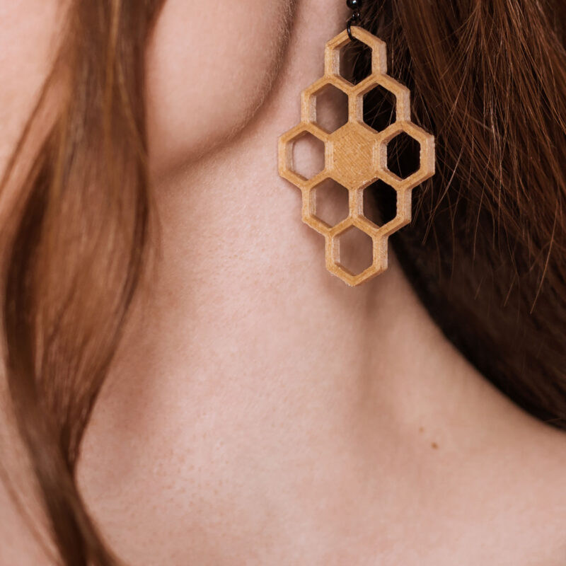 Honeycomb #3 Earrings