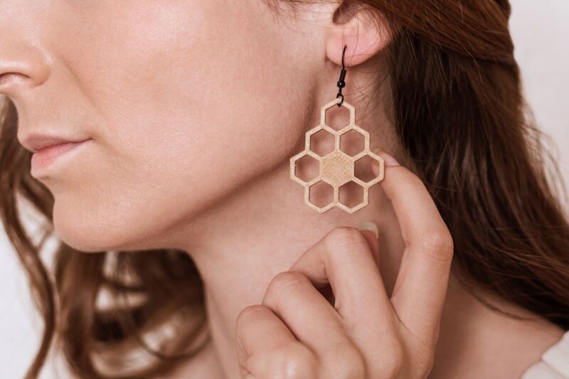 Honeycomb #4 Earrings