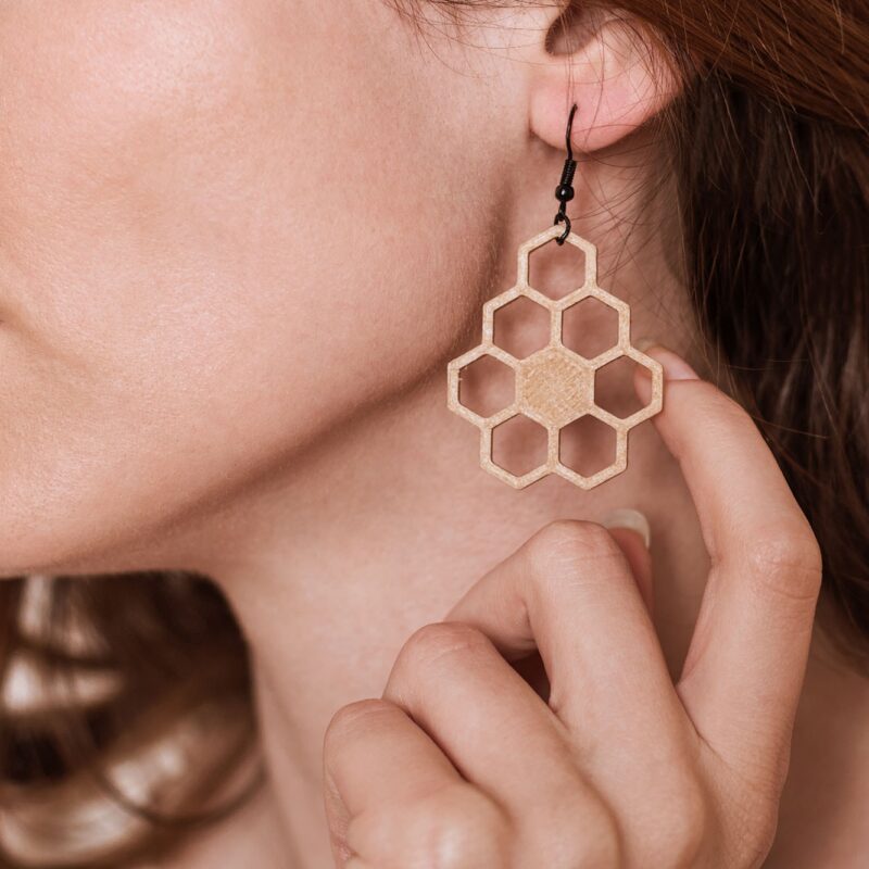 Honeycomb #4 Earrings