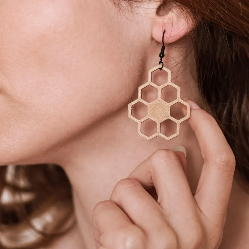 Honeycomb #4 Earrings