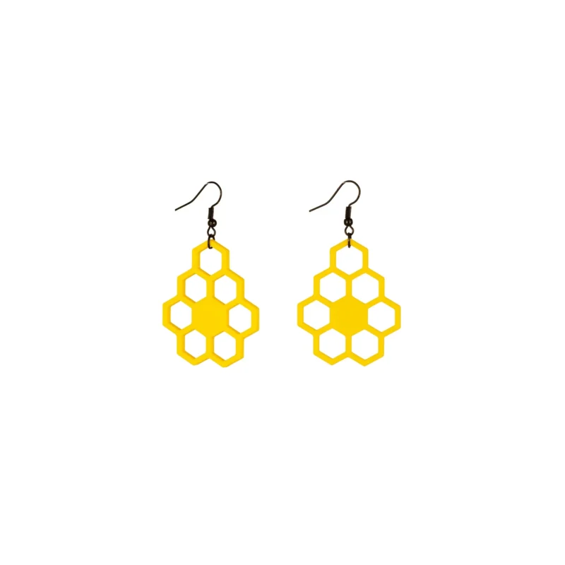 Honeycomb #4 Earrings