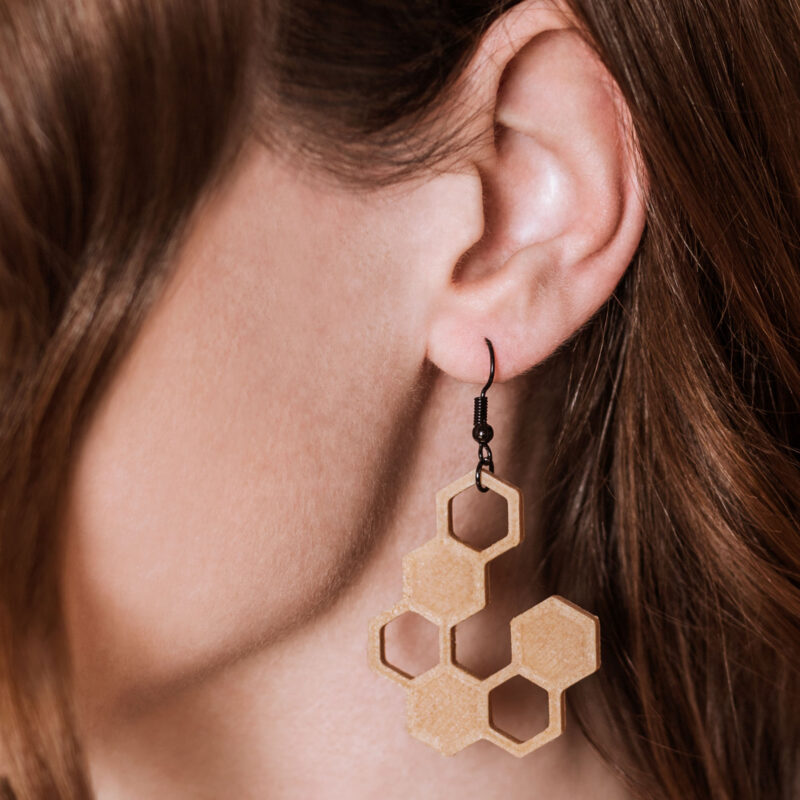 Honeycomb #6 Earrings