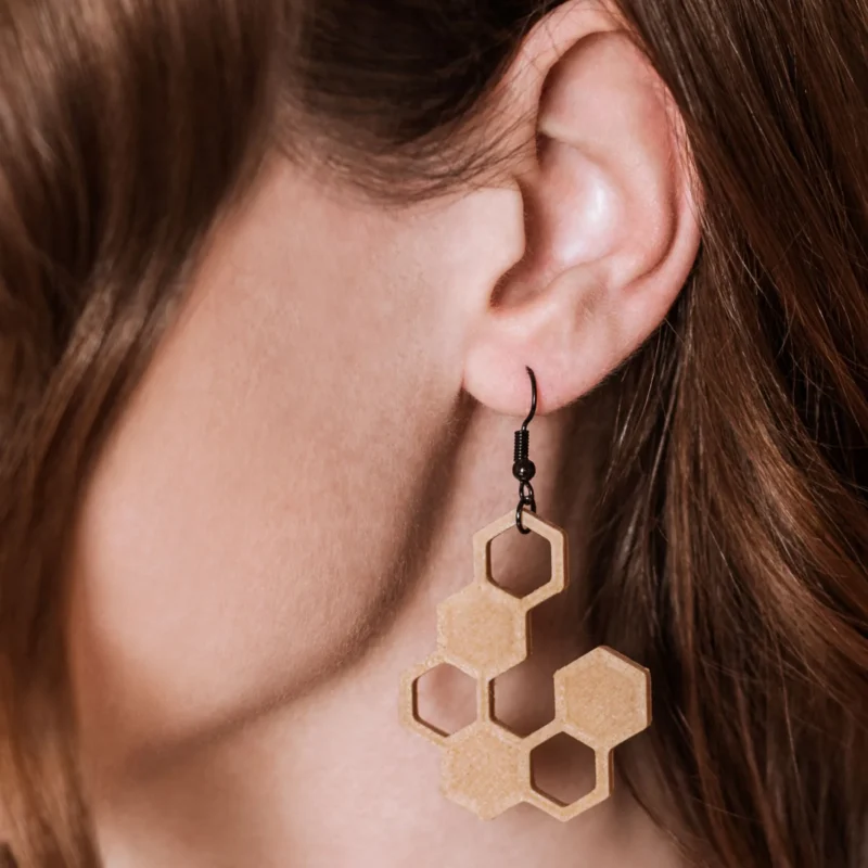 Honeycomb #6 Earrings