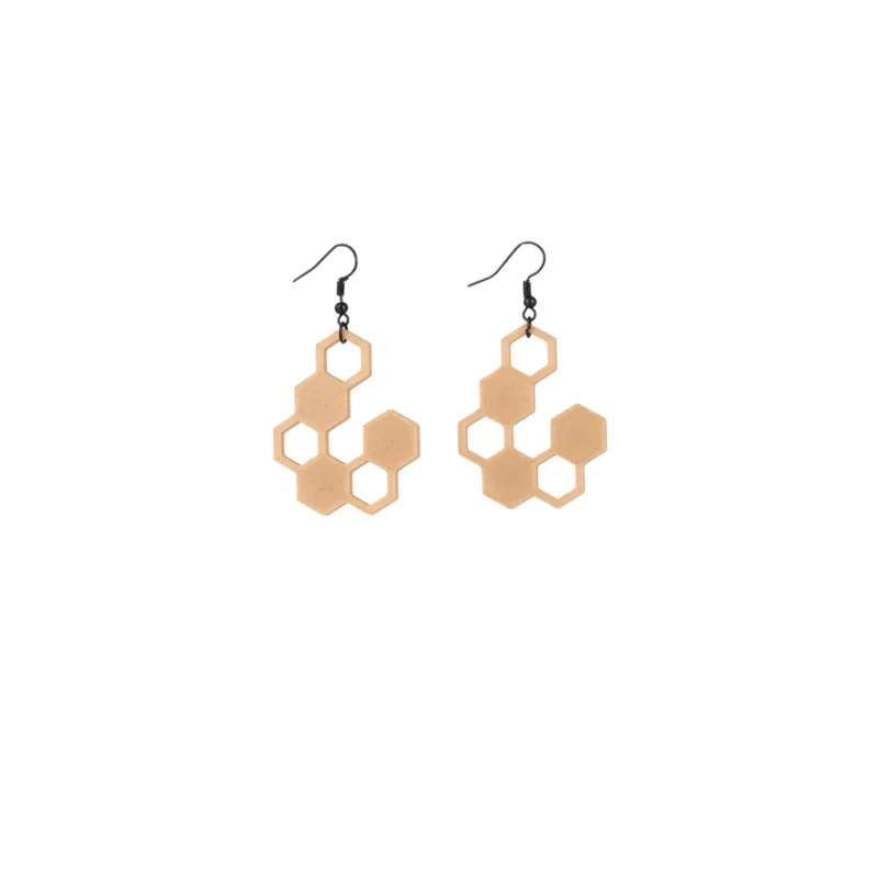 Honeycomb #6 Earrings