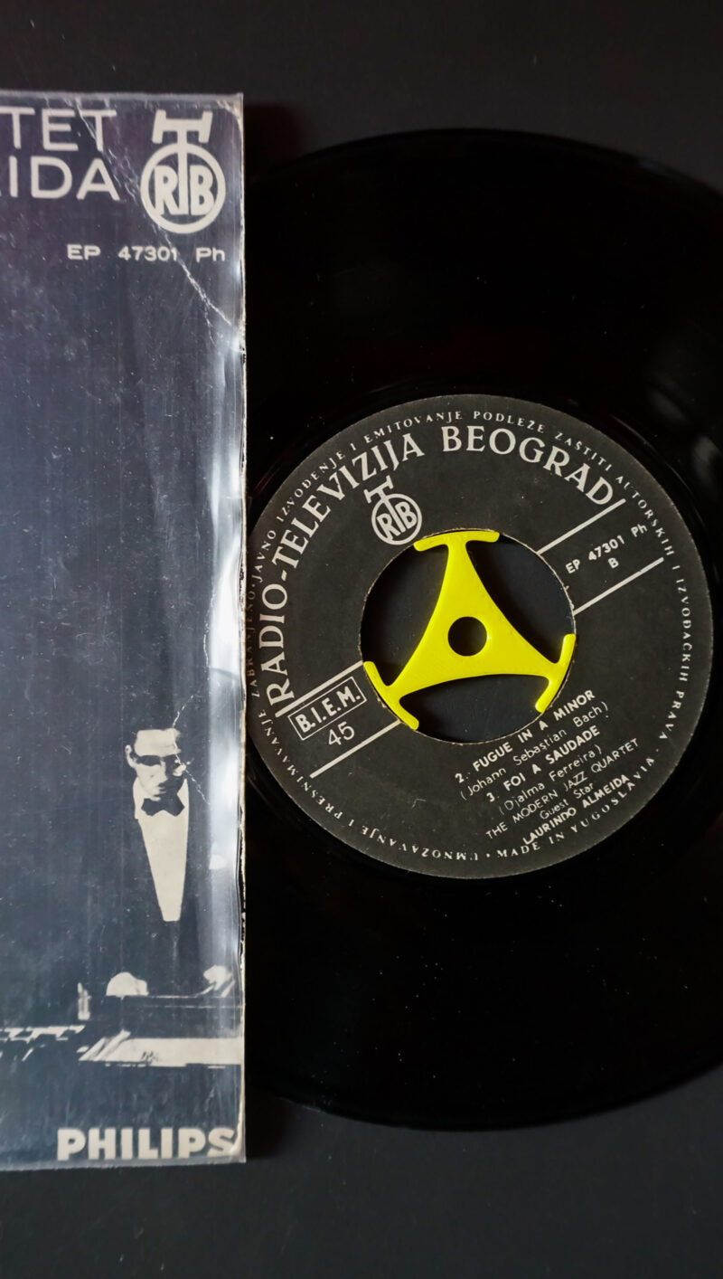 Classic 45 rpm record insert