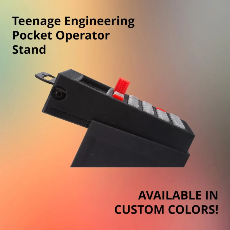 Pocket Operator Custom Case compatible stand