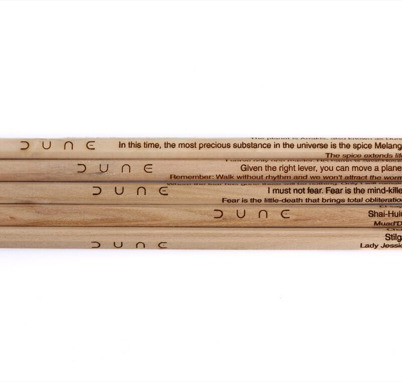 Dune Engraved Wood Pencils